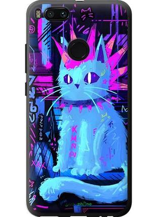 Чехол на xiaomi mi a1 кот панк