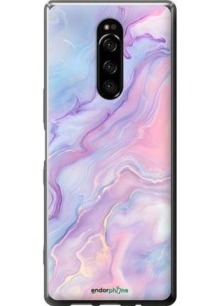 Чехол на sony xperia xz4 нежный мрамор сони эксперия хзет4