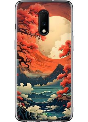 Чехол на oneplus 7 природа японии 1+ 7