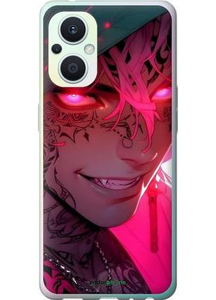 Чехол на oppo reno8 lite аниме демон 3