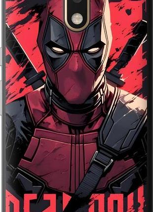 Чехол на motorola moto g4 plus дэдпул, deadpool моторола мото г4 плюс