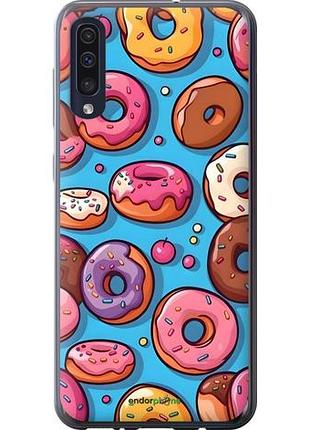 Чехол на samsung galaxy a50 2019 a505f пончики самсунг а50 2019 а505ф