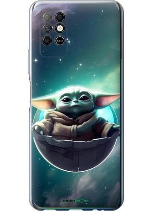 Чехол на infinix note 8 малыш йода, грогу инфикс ноут 8
