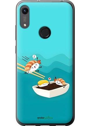 Чехол на huawei y6s суши хуавей у6с