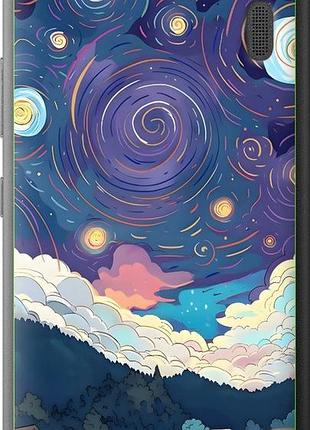 Чехол на lenovo a7000 креатинвый арт леново а7000
