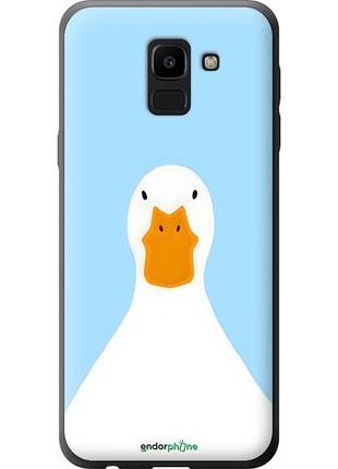 Чехол на samsung galaxy j6 2018 гусь самсунг й6 2018