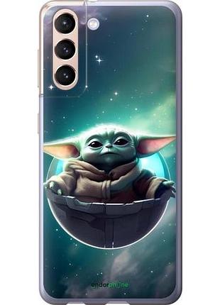 Чехол на samsung galaxy s21 малыш йода, грогу самсунг с21