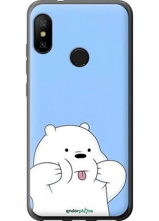 Чехол на xiaomi redmi 6 pro милый мишка сяоми редми 6 про
