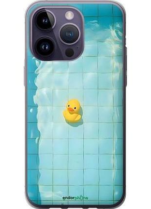 Чехол на iphone 14 pro max утенок айфон 14 про макс