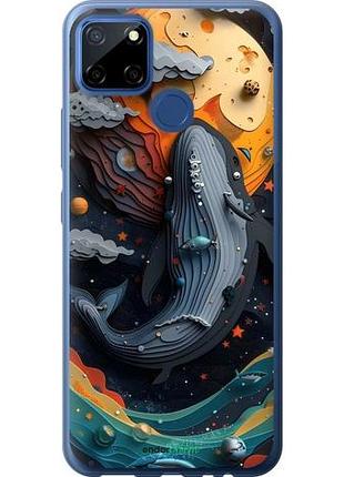 Чехол на realme c12 кит в космосе риалми с12