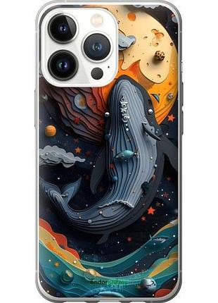 Чехол на iphone 13 pro кит в космосе айфон 13 про