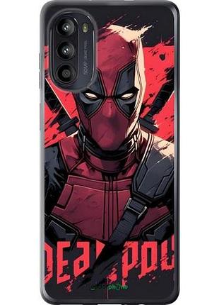 Чехол на motorola moto g52 дэдпул, deadpool моторола мото г52