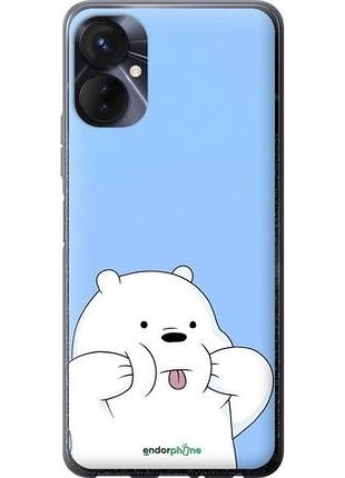Чехол на tecno spark 9 pro милый мишка текно спарк 9 про