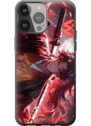 Чехол на iphone 13 pro max аниме самурай айфон 13 про макс