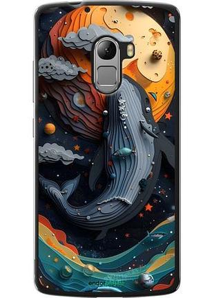 Чехол на lenovo a7010 кит в космосе леново а7010