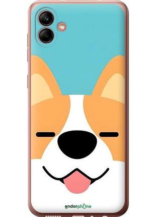 Чехол на samsung galaxy a04 a045f корги