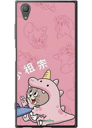 Чехол на sony xperia xa1 plus g3412 том и джерри 2 сони эксперия ха1 плюс г3412 2