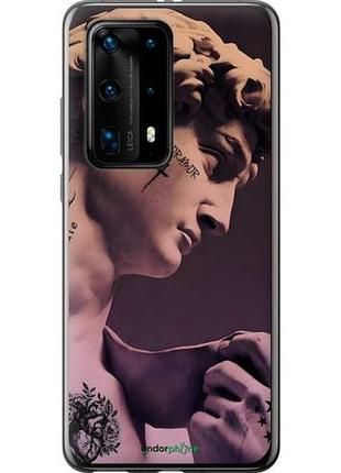Чехол на huawei p40 pro plus давид тату хуавей п40 про плюс