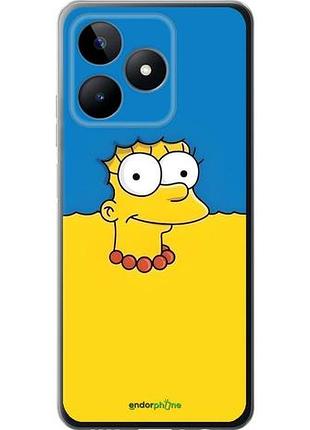 Чехол на realme c51 мардж флаг украины риалми с51