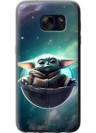 Чехол на samsung galaxy s7 g930f малыш йода, грогу самсунг с7 г930ф