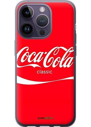 Чехол на iphone 14 pro кока кола айфон 14 про