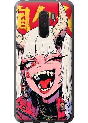 Чехол на xiaomi pocophone f1 аниме демон сяоми покоphone ф1