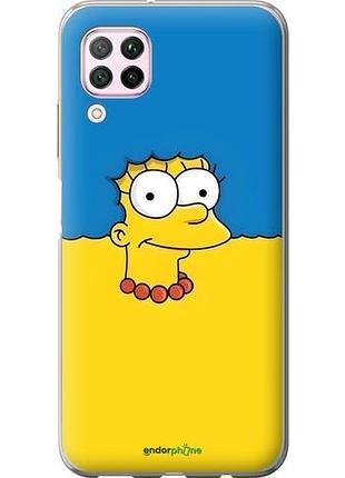 Чехол на huawei nova 6se мардж флаг украины хуавей нова 6се