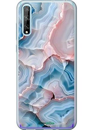 Чехол на huawei p smart s мрамор