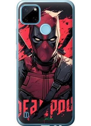 Чехол на realme c25y дэдпул, deadpool риалми с25у
