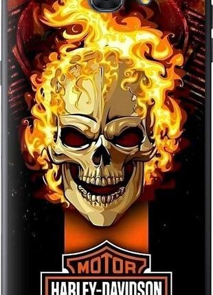 Чохол на samsung galaxy c9 pro харлей девідсон