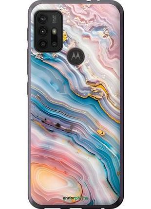 Чохол на motorola moto g10 мармур красивий