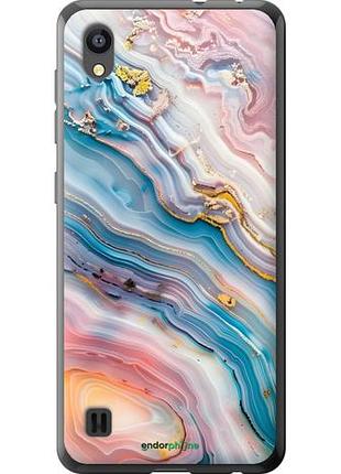 Чехол на zte blade a5 2019 мрамор красивый зте блейд а5 2019