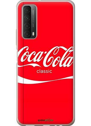 Чехол на huawei p smart 2021 кока кола хуавей п смарт 2021