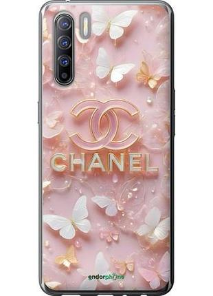 Чехол на oppo reno 3 шанель