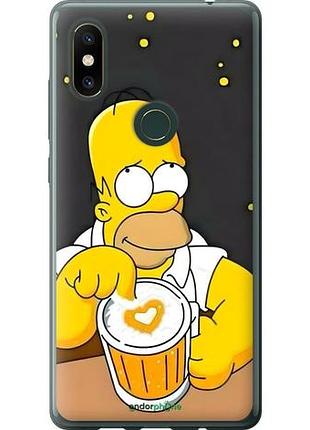 Чехол на xiaomi mi mix 2s гомер пиво сяоми ми микс 2с