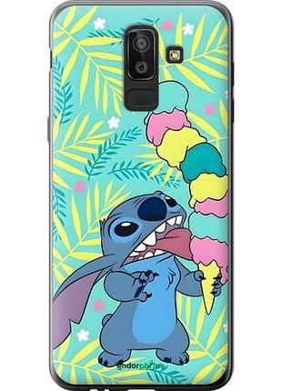 Чехол на samsung galaxy j8 2018 стич самсунг й8 2018
