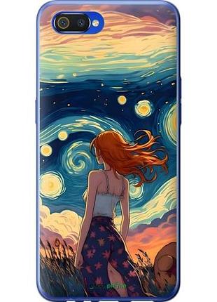 Чохол на realme c2 дівчина арт