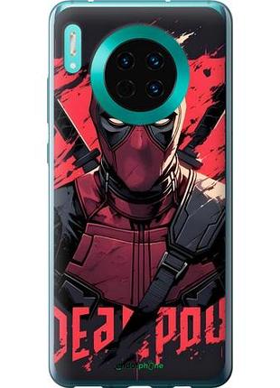 Чехол на huawei mate 30 дэдпул, deadpool хуавей мейт 30