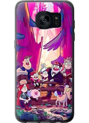 Чехол на samsung galaxy s7 edge g935f гравити фолз самсунг с7 эдж г935ф