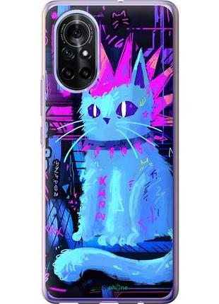 Чехол на huawei nova 8 кот панк