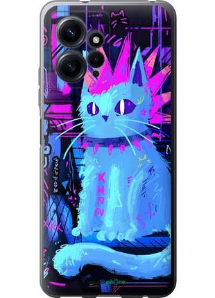 Чехол на xiaomi redmi note 12 4g кот панк сяоми редми ноут 12 4г