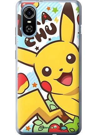 Чехол на zte blade a31 plus пикачу 2 зте блейд а31 плюс2