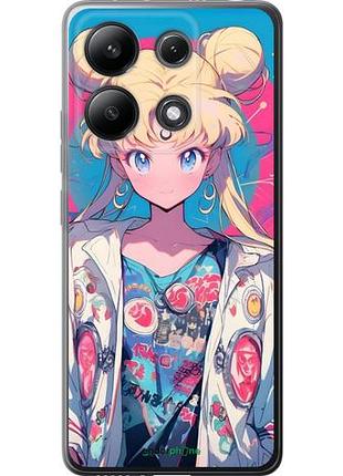 Чехол на xiaomi redmi note 13 4g сейлор мун 2 сяоми редми ноут 13 4г