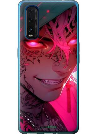Чехол на oppo find x2 аниме демон 3