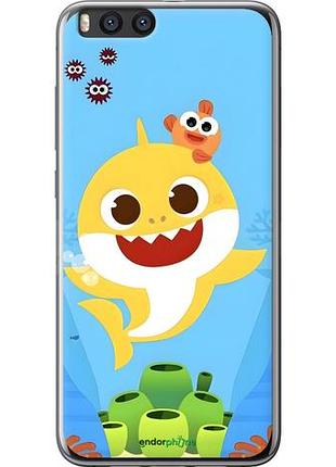 Чехол на xiaomi mi note 3 бейби шарк сяоми ми ноут 3
