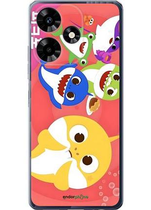 Чехол на infinix hot 30 бейби шаркс