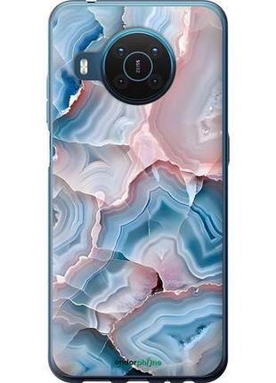 Чехол на nokia x20 мрамор