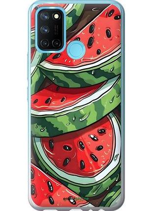 Чехол на realme c17 арбуз риалми с17