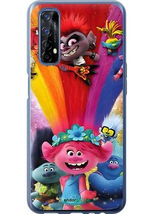 Чехол на realme 7 троли риалми 7