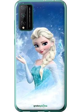 Чехол на huawei honor play 4t pro эльза хуавей хонор плей 4т про
